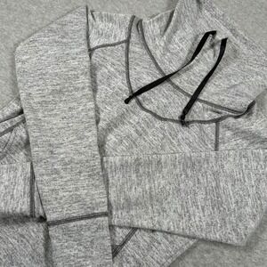 Kuhl Lea Pullover Womens Small Gray Cowl‎ Neck Outdoors Hiking Kangaroo Pocket